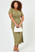 L*Space - Drew Dress - Olive Branch - XL Front