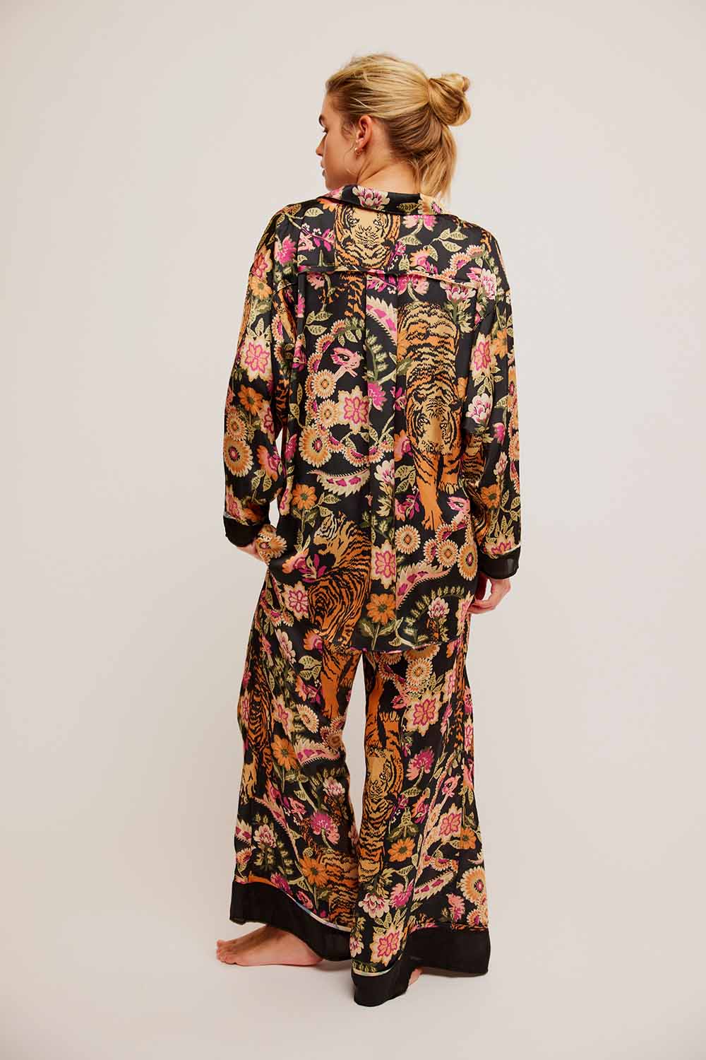 Free People - Dreamy Days Pajama Set - Iron Combo - Back