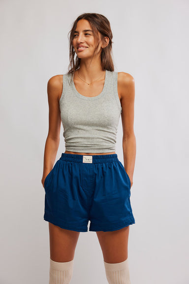 Free People - Day To Day Boxer - Poseidon