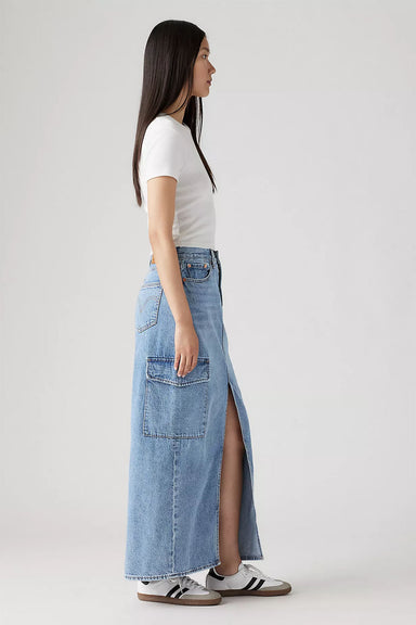 Levis - Ankle Column Cargo Skirt - Maximize the Moment - Side