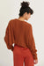 Double Zero - Angelle Sweater - Chocolate - Back