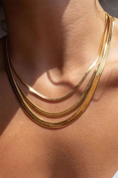 Pearl of the West - Kristen Chain - Gold Plated Stainless - Model