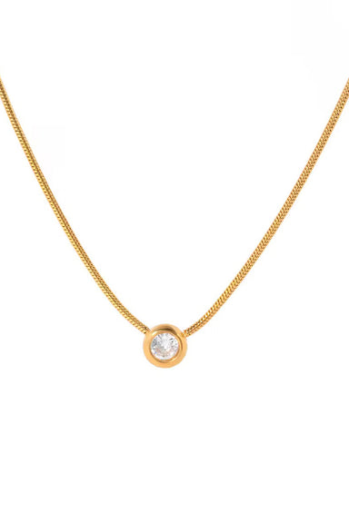 Pearl of the West - Charity Necklace - 18K GP Stainless