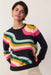 Marine Layer - Icon Sweater - Midnight Rainbow - Front