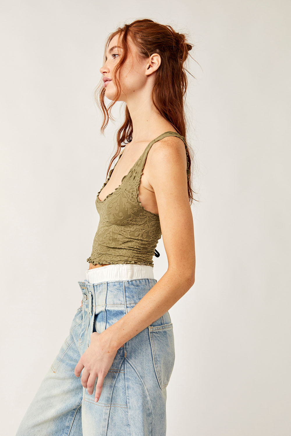 Free People - Here For You Cami - Ivy League - Side