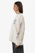 Thrills - One Way Or Another LS Oversized Tee - Heritage White - Side