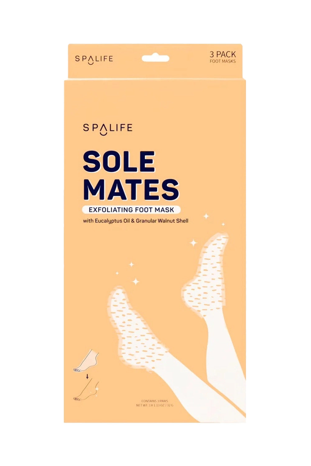 SpaLife - Sole Mates Exfoliating Foot Mask