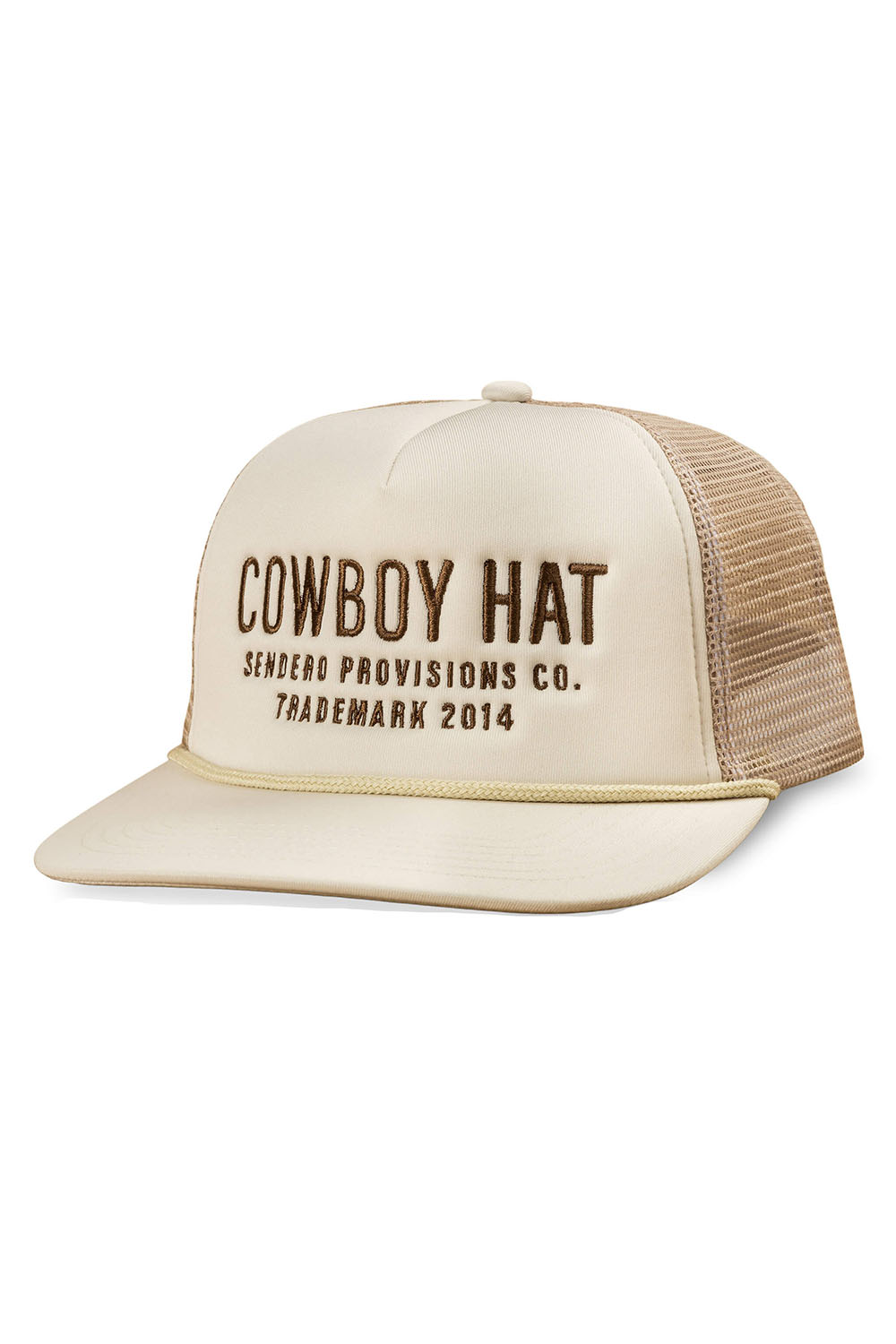 Sendero - Cowboy Hat - Cream - Profile