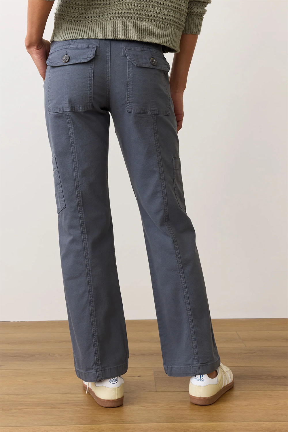 Marine Layer - Aria Utility Pant - India Ink - Back