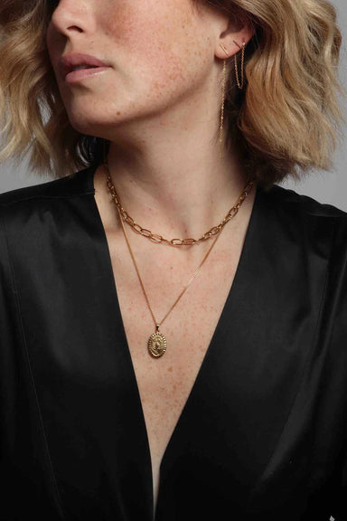 Marrin Costello Jewelry - Gabrielle Chain three-in-one - Gold – Sunni  Spencer, Après Sea